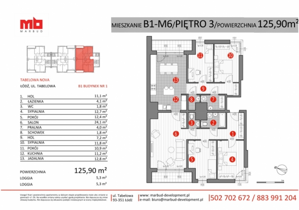 Mieszkanie B1-M6